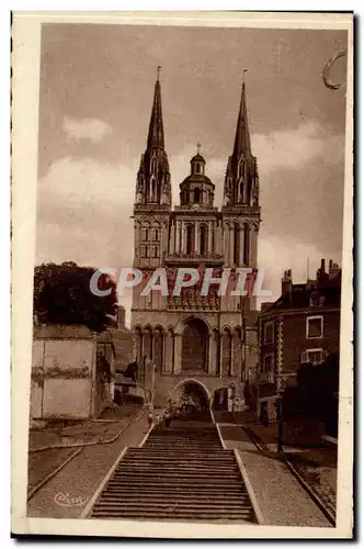 Angers Cartes postales La cathedrale