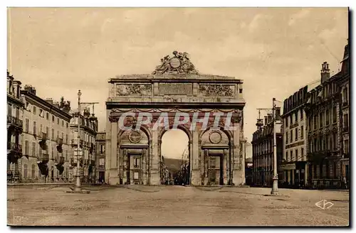 Nancy Cartes postales La porte desilles et la rue de Metz