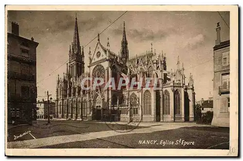 Nancy Cartes postales Eglise St Epvre