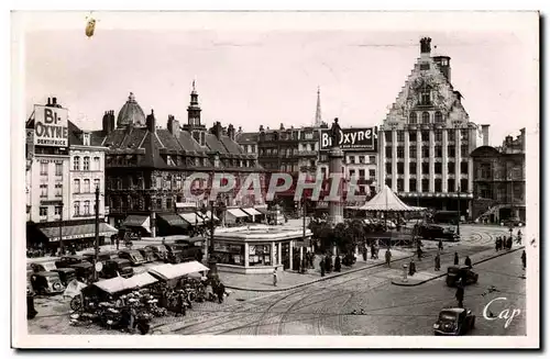 Lille Cartes postales La grand place