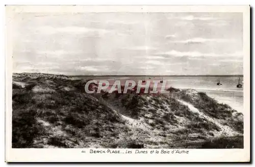 Beck Cartes postales les dunes et la baie d'Authie