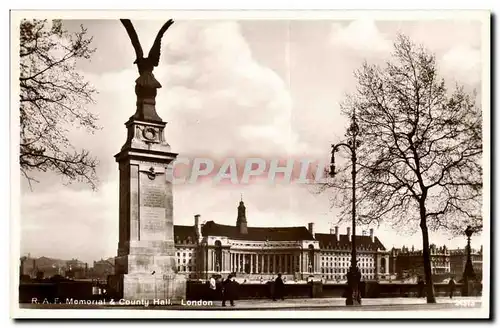 Grande Bretagne London Londres Ansichtskarte AK Memorial and county hall