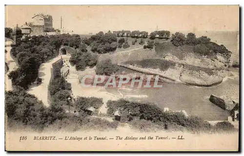 Biarritz Cartes postales l&#39abbaye et le tunnel