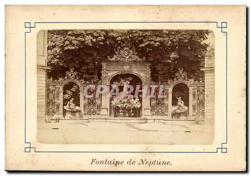 Nancy Cartes postales Fontaine de Neptune