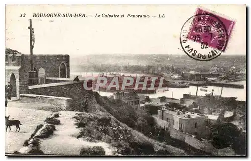 Boulogne sur Mer Cartes postales Le calvaire et panorama