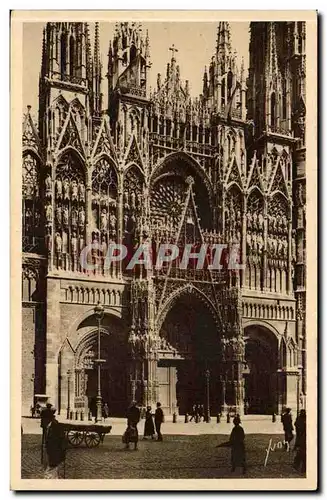 Rouen Ansichtskarte AK Facade de la cathedrale