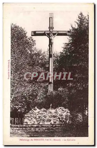 Cartes postales Pelerinage de Benoite Vaux Cartes postales Le calvaire