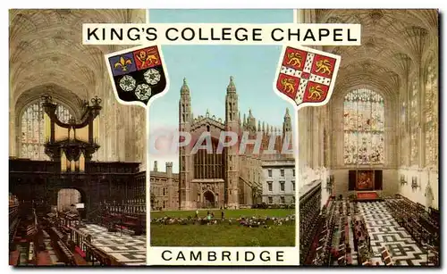 Grande Bretagne Cartes postales moderne King&#39s college Chapel Cambridge