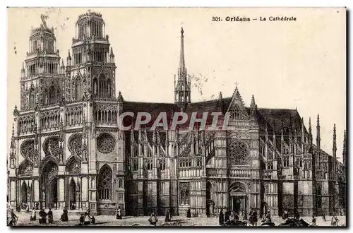 Orleans Cartes postales La cathedrale