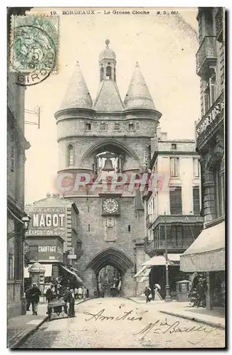 Bordeaux Cartes postales la grosse cloche