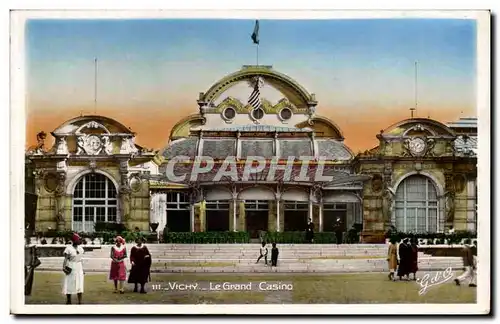 Vichy Cartes postales Le grand casino