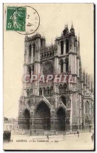 Cartes postales Amiens La cathedrale