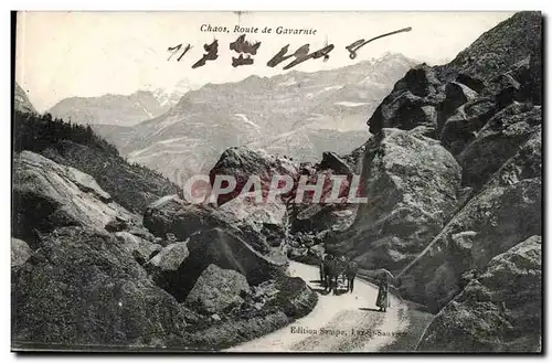 Cartes postales Chaos Route de Gavarnie