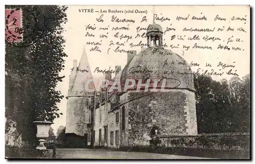 Vitre Cartes postales Les rochers (cote Ouest)