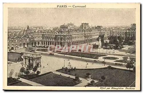 Paris Cartes postales Carroussel (Louvre)