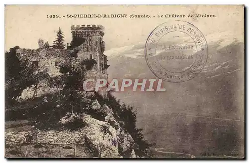 St Pierre d&#39Albigny Cartes postales Le chateau de Miolans