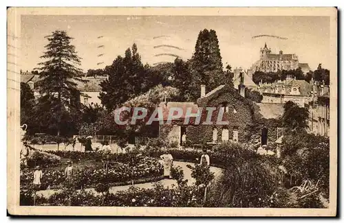 Le Mans Ansichtskarte AK Jardin des plantes Un beau coin