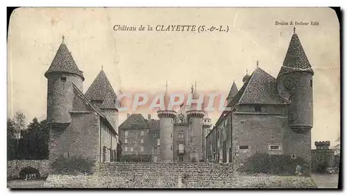 Chateau de la Clayette Cartes postales