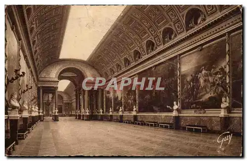 Versailles Ansichtskarte AK Le chateau Galerie des Batailles