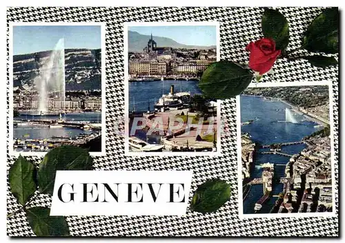 Suisse GEneve Cartes postales moderne