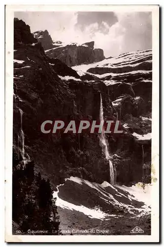 Gavarnie Ansichtskarte AK La grande cascade du cirque