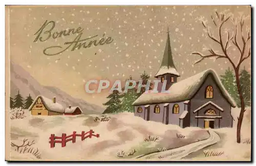 Cartes postales FAntaisie Bonne Annee