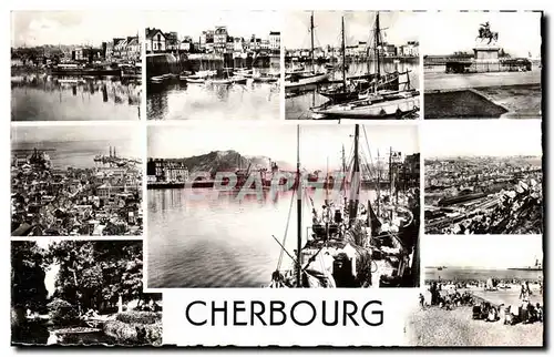 Cherbourg Cartes postales Le port