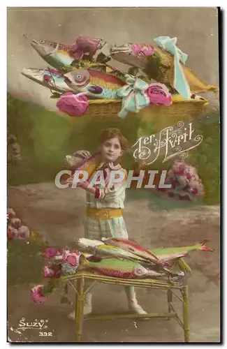 Cartes postales FAntaisie 1er aVril Paques Easter