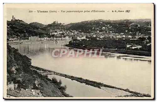 Vienne Ansichtskarte AK Vue panoramique prise de l&#39Estressin