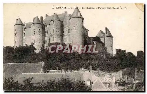 Luynes Ansichtskarte AK Le chateau Facade Sud Ouest