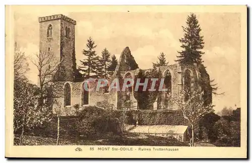 Mont St odile Cartes postales Ruines Truttenhausen