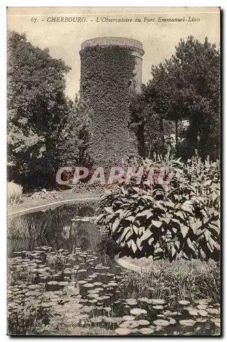 Cherbourg Cartes postales L&#39observatoire du parc Emmanuel Liais