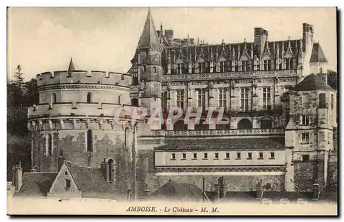 Amboise Cartes postales Le chateau