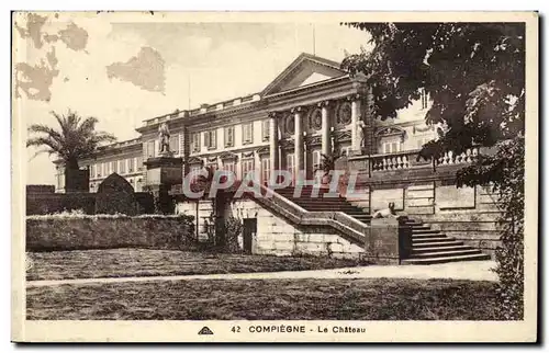 Compiegne Cartes postales Le chateau