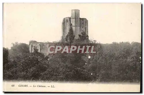 Gisors Cartes postales Le chateau