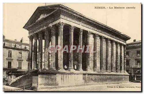 Nimes Cartes postales La maison carree