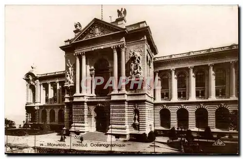 Monaco Cartes postales Institut oceanographique