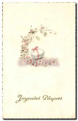 Cartes postales Fantaisie Joyeuses Paques EAster