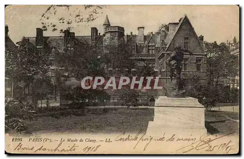 Paris Cartes postales Musee de CLuny