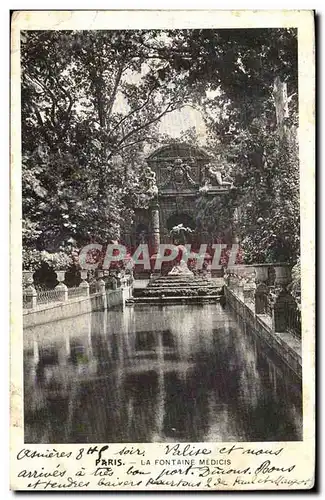 Paris Cartes postales La fontaine Medicis