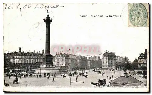 Paris Cartes postales Place de la Bastille