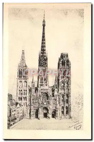 Rouen Cartes postales CAthedrale