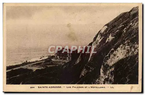 Sainte Adresse Cartes postales Les falaises et l&#39hotellerie