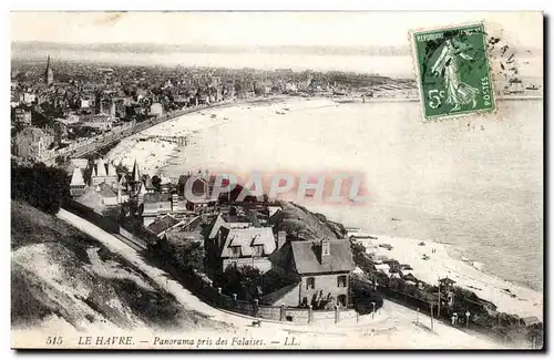 Le Havre Cartes postales Panorama pris des Falaises