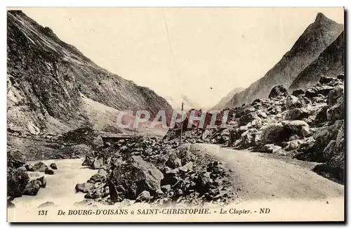 Cartes postales De Bourg d&#39Oisans a Saint Christophe Le Clapier