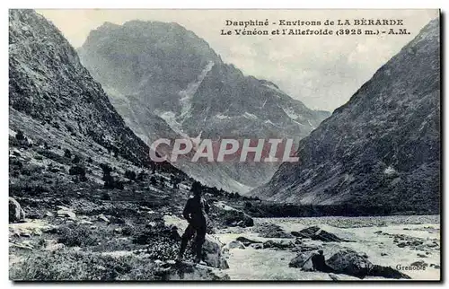 DAuphine Ansichtskarte AK Environs de la La Berarde Le Veneon et l&#39Ailefroide