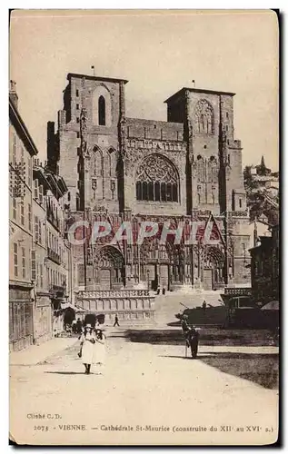 Vienne Ansichtskarte AK Cathedrale St maurice (construite du 12 au 16eme)