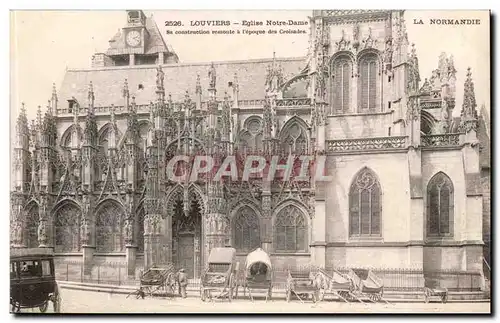 Ansichtskarte AK Louviers Eglise Notre Dame