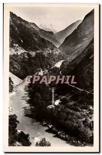 Ansichtskarte AK La Tarentaise Vallee de l&#39Isere entre Aigueblanche et Moutiers