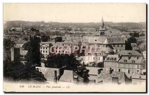 Le Mans Cartes postales Vue generale